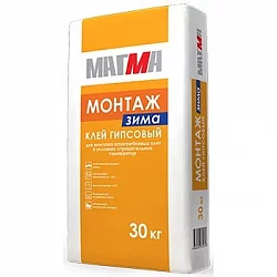 Клей гипсовый Магма «Монтаж Зима»
