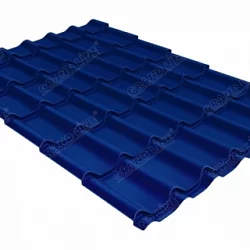 Металлочерепица классик 0,5 Qlite RAL 5001