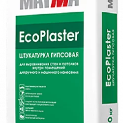 Штукатурка гипсовая «EcoPlaster»