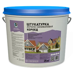 Штукатурка акрило-силиконовая De Luxe Короед