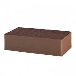 Кирпич 250x120x65 шоколадный Lode