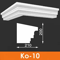 Карниз окна Ко-10, Архитек