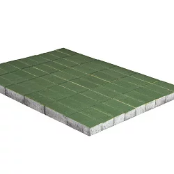 Плитка Braer Прямоугольник зеленый 240х120