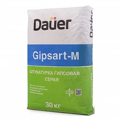 Штукатурка гипсовая машинная GIPSART M белая Dauer
