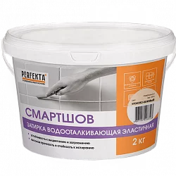 Затирка эластичная водоотталкивающая Смартшов кремово-бежевый 2 кг