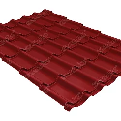 Металлочерепица классик 0,5 Satin RAL 3011