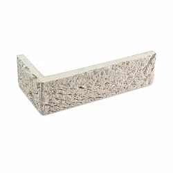 Бетонная плитка Brick белый 210х60х15мм