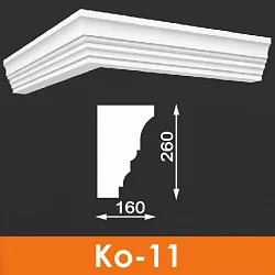 Карниз окна Ко-11, Архитек