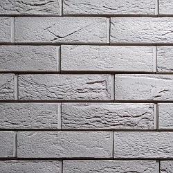 Навесной вентилируемый фасад Brick белый 210х65х20мм