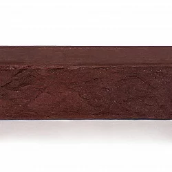 Навесной вентилируемый фасад Brick каштановый 210х65х20мм