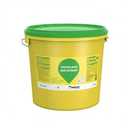 Силикатно-силиконовая декоративная штукатурка weber.pas ExtraClean