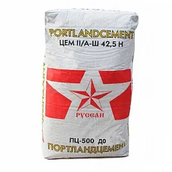 Цемент ПЦ-500 50 кг Русеан