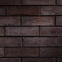 Навесной вентилируемый фасад Brick коричневый 210х65х20мм