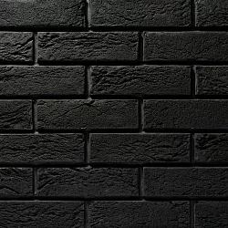 Бетонная плитка Brick темно-серая 210х60х15мм