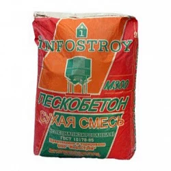 Пескобетон М-300 Инфострой