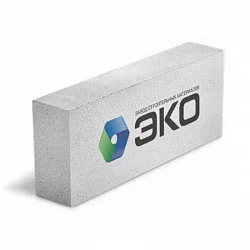 Газобетонный блок 600 125 250 ЭКО