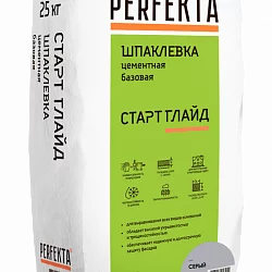 Шпаклевка цементная базовая Старт Глайд МН серая