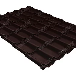 Металлочерепица классик 0,45 Drap RAL 8017