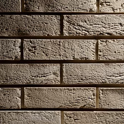 Навесной вентилируемый фасад  Brick бежевый 210х65х20мм