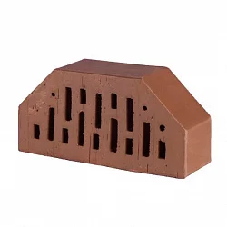 Кирпич коричневый 250x120x65 Lode