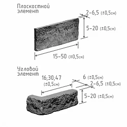 Камрок Выветренный туф 03150