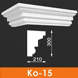 Карниз окна Ко-15, Архитек
