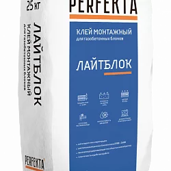 Клей монтажный Лайтблок 25 кг