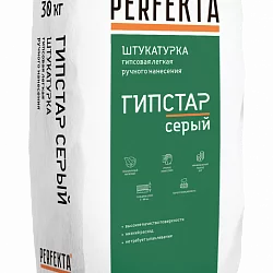 Штукатурка гипсовая Perfekta Гипстар Серая