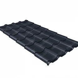 Металлочерепица камея 0,5 Q RAL 7024