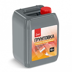 Грунтовка глубокого проникновения Строители