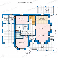 Проект дома из кирпича