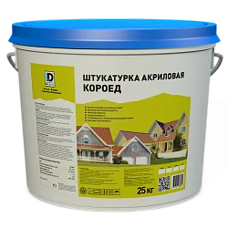Штукатурка акриловая De Luxe Короед
