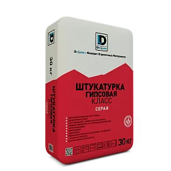 Штукатурка класс Серый марка Де Люкс