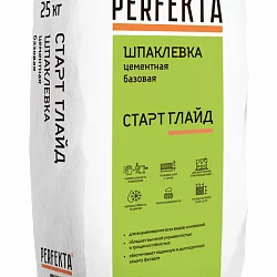 Шпаклевка цементная базовая Старт Глайд МН