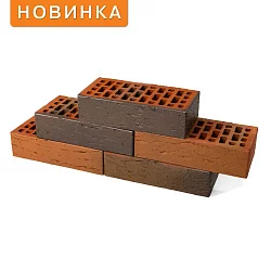 Кирпич Braer кладка Глосса Терра рифленый