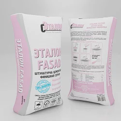 Эталон Fasad штукатурка цементная финишная
