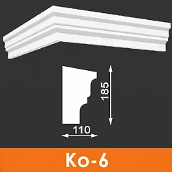 Карниз окна Ко-6, Архитек