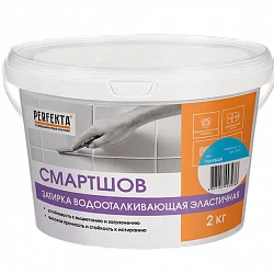 Затирка эластичная водоотталкивающая Смартшов голубой 2 кг