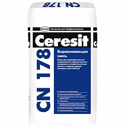 Смесь для полов цементная Ceresit CN 178 серый
